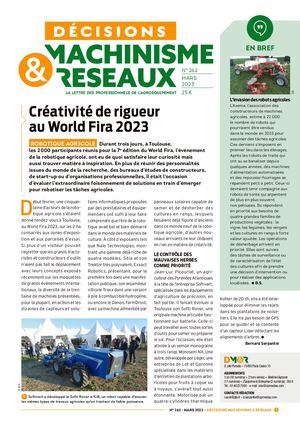 DÉCISIONS MACHINISME & RÉSEAUX N°262 MARS 2023
