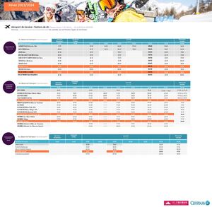 Genève <> Val hiver 23-24