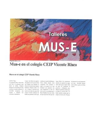 Noticias Mus-e