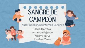 SANGRE DE CAMPEÓN