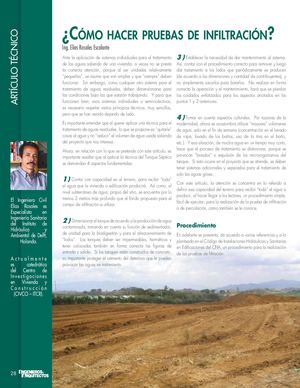 Texto técnico: Pruebas de infiltración según CFIA