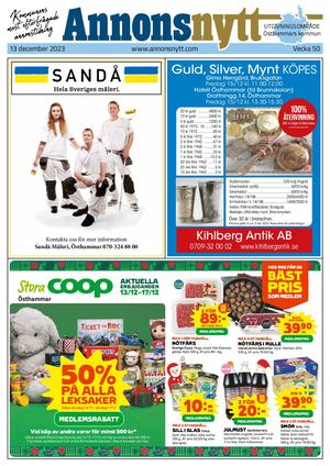 Annonsnytt V50 2023