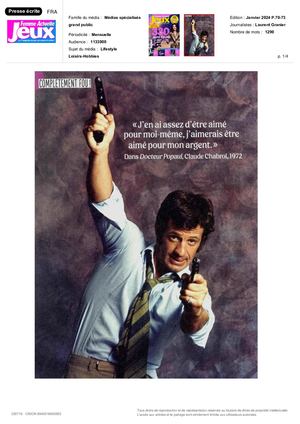 Jean-Paul Belmondo, Laurent Delmas / Gallimard - France Inter