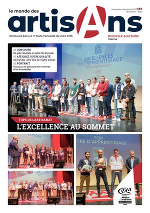 Magazine Le Monde des Artisans 157