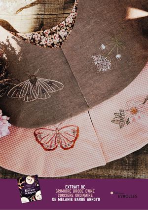 Tuto Papillon Broderie Grimoire