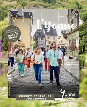 Yonne Réservation, brochure Groupes 2024
