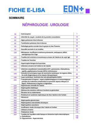 Sommaire+fiche Elisa Uro Nephro