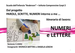 Numeri E Lettere 2014 15