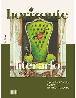 Portada De Revista De Arte Con Foto En Museo Amarillo