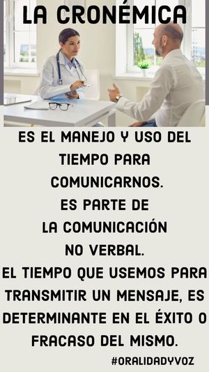La cronémica es