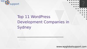 Top 11 Word Press Development Companies In Sydney
