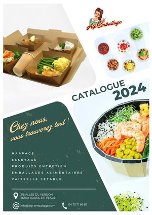 Catalogue Alp Emballage 2024