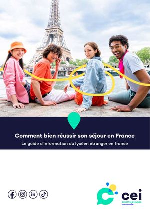 Cei Guide Lycéen Etranger 2023-2024