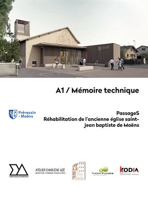 Mémoire Technique rénovation chapelle de Moëns