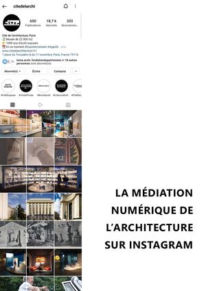 Médiation De L'architecture Sur Instagram_Mémoire de fin d'études
