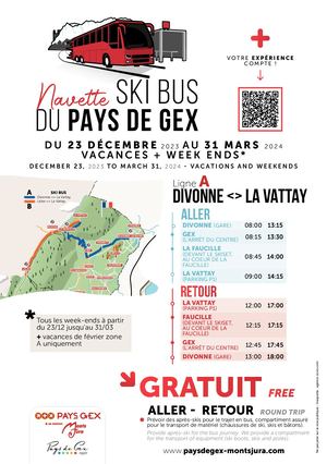 Flyer Skibus Ligne A