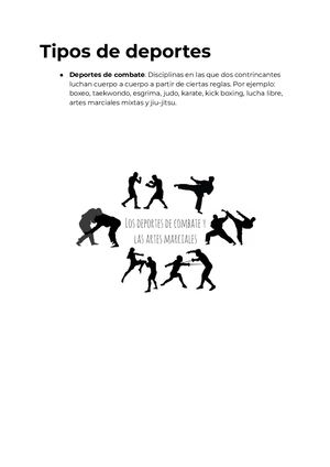 Tipos De Deportes