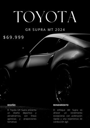 Toyota Gr Supra Mt 2024