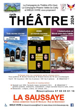 Flyer Théâtre 2024