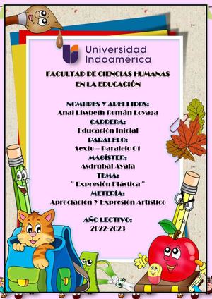 Pae 2 ÁLbum De Técnicas Grafoplásticas Para El Desarrollo De La Motricidad Fina Y Creatividad Del Niño