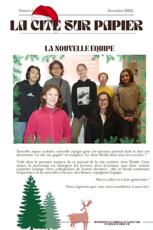 Journal La Cité Sur Papier 1