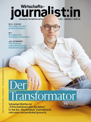 Wirtschaftsjournalist 06/2023 Vorschau