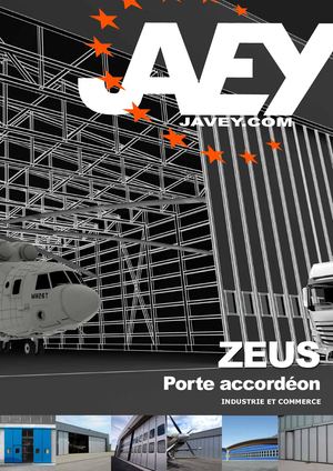 Catalogue Portes accordéon ZEUS by JAVEY