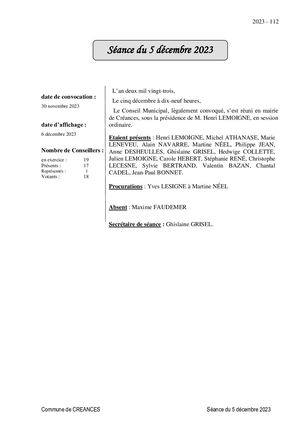 Presse Du 5 Décembre