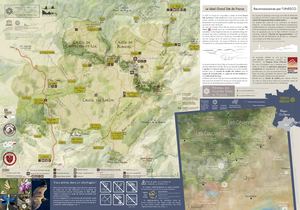 Carte GSF Cirque de Navacelles 2023