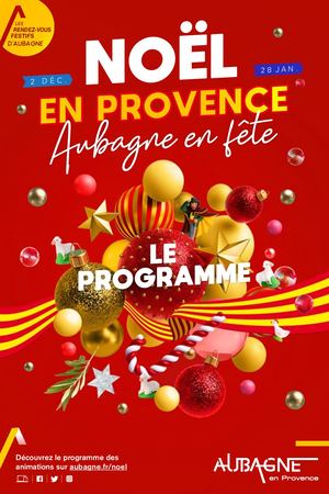 Programme de Noël 2023 à Aubagne
