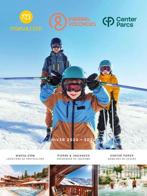 Catalogue CSE Pierre et Vacances Hiver 24
