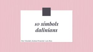 Calaméo - 10 Símbols Dalinians