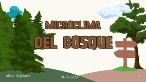 Microclima Del Bosque