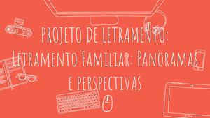 Projeto De Letramento Familiar