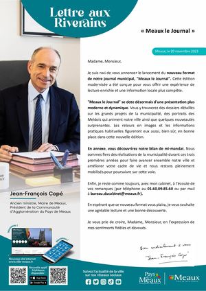 Avis Riverains : « Meaux le Journal »