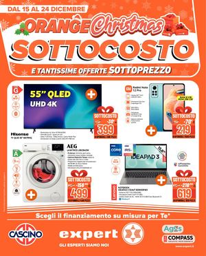 Orange Christmas SOTTOCOSTO #CascinoExpert - dal 15 al 24 dicembre