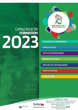 Catalogue Formation 2023