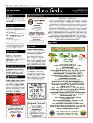 Echo Class Online Nov 28