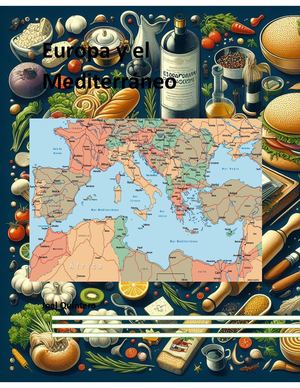 Revista de la Gastronomía Europea y Mediterránea