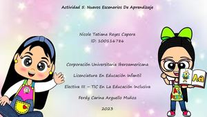 Actividad 5 Nuevos Escenarios De Aprendizaje Presentación Digital