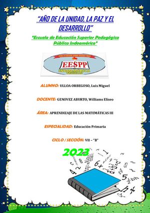 Portafolio De Matemática