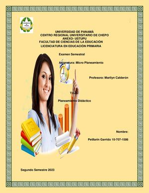 Examen Semestral De Microplaneamiento 080958