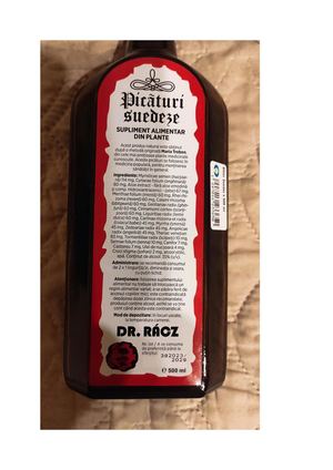 Bitter Dr Racz Picaturi Suedeze Ingrediente (Bitter Suedez)
