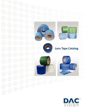 DAC Vision Lens Tape Catalog