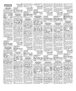 Legals - December 18, 2023