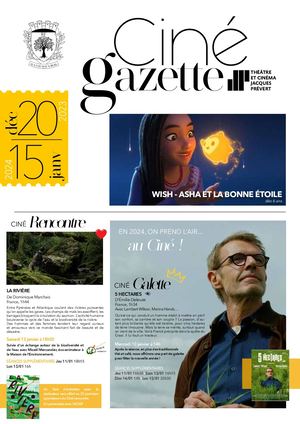 Ciné Gazette : du 20 Décembre 2023 au 15 Janvier 2024