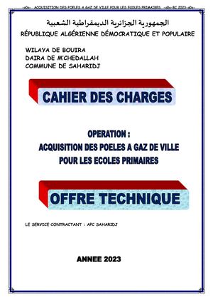 Offre Technique