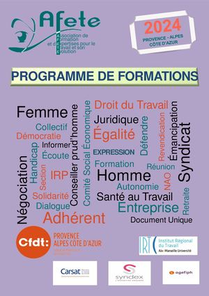 Catalogue des formations AFETE 2024