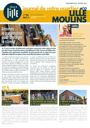 Journal de quartier - Lille-Moulins - Décembre 2023-Février 2024