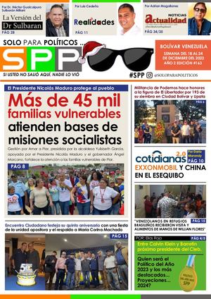 Solo Para Políticos 163